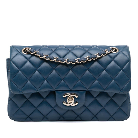 Chanel Gabrielle Lambskin Blue Shoulder Bag Style 3