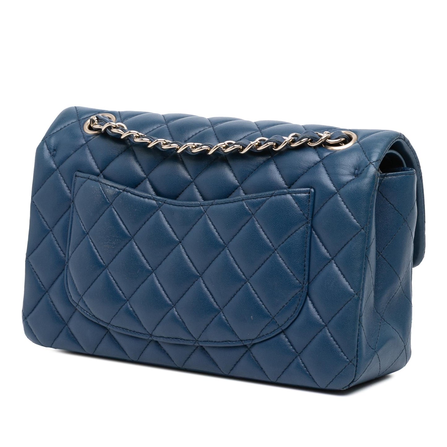 Chanel Gabrielle Lambskin Blue Shoulder Bag Style 3