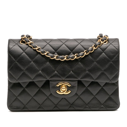Chanel Gabrielle Lambskin Black Shoulder Bag Style 8