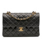 Chanel Gabrielle Lambskin Black Shoulder Bag Style 8