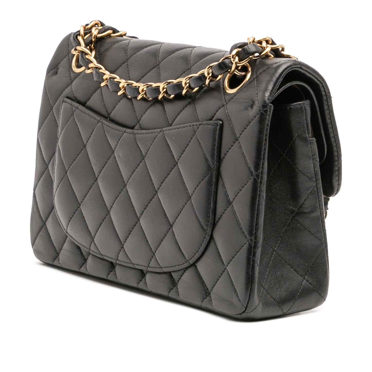 Chanel Gabrielle Lambskin Black Shoulder Bag Style 8
