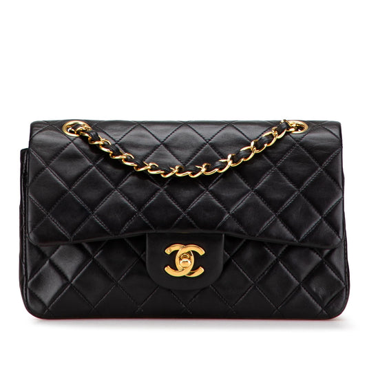 Chanel Gabrielle Lambskin Black Shoulder Bag Style 5