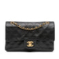 Chanel Gabrielle Lambskin Black Shoulder Bag Lambskin