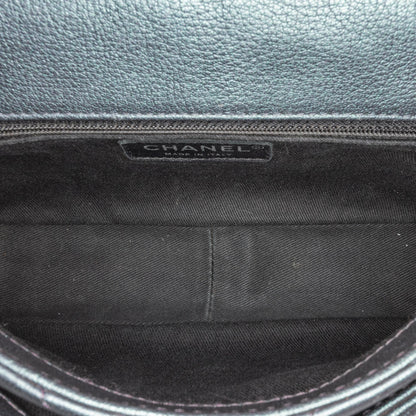 Chanel Small Iridescent Goatskin Double Carry Waist Chain Flap