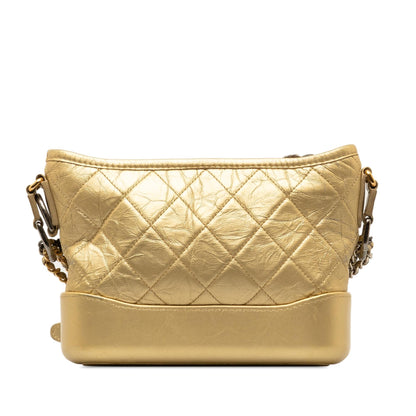 Chanel Gabrielle Lambskin Gold Crossbody