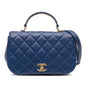 Chanel Small Quilted Caviar Carry Around Flap