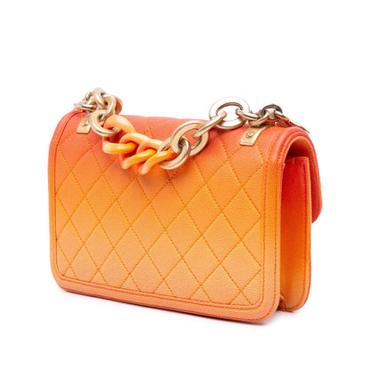 Chanel Gabrielle Caviar Tan Shoulder Bag Caviar