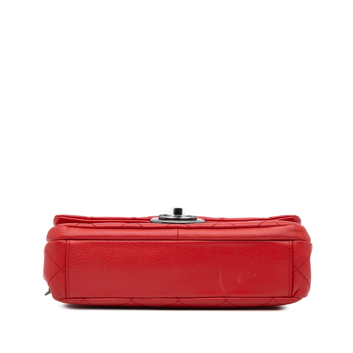 Chanel Gabrielle Quilted Red Shoulder Bag