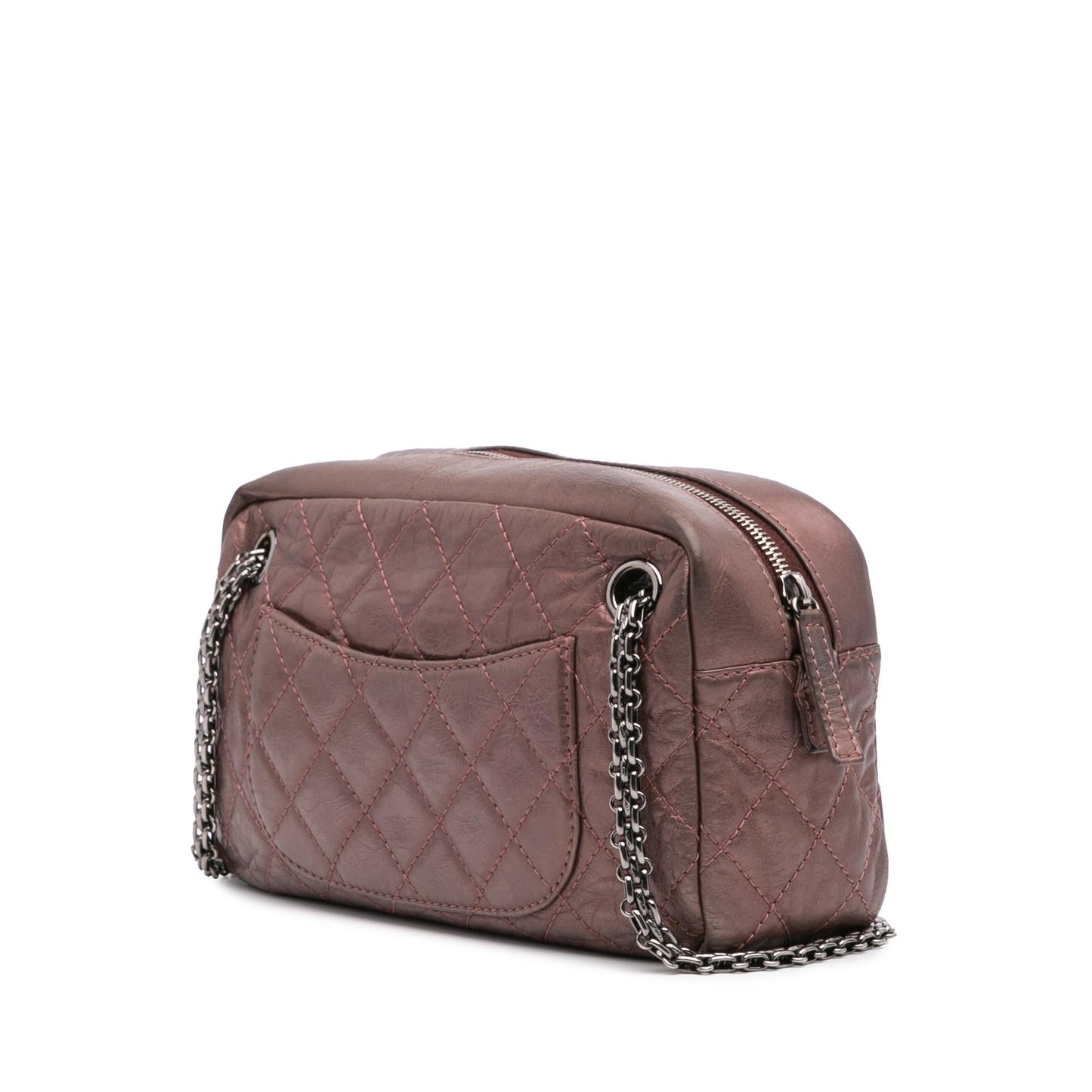 Chanel Small Reissue 2 55 Quilted Aged Calfskin Camera Bag