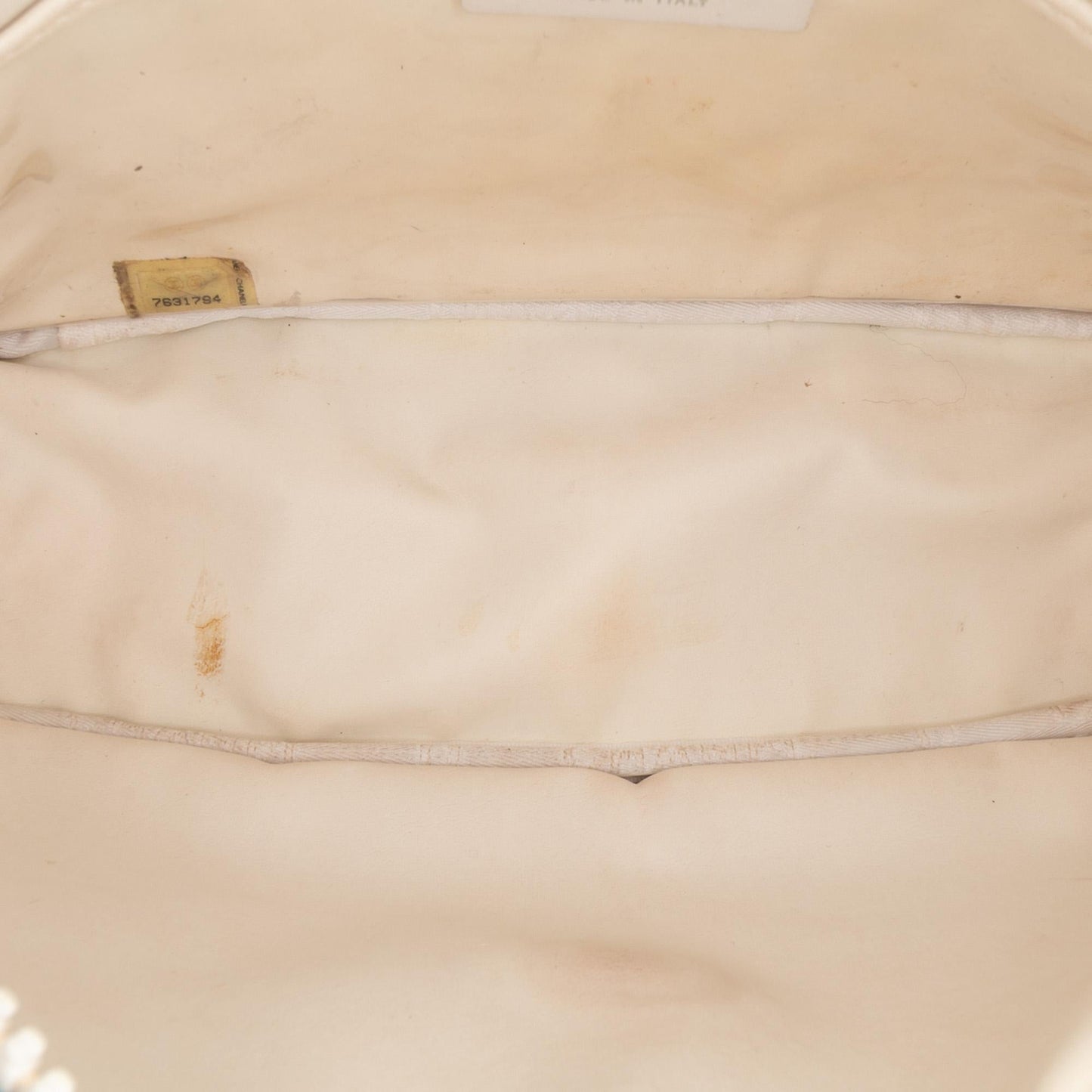 Chanel Gabrielle White Shoulder Bag