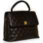 Chanel Kelly Caviar Black Shoulder Bag