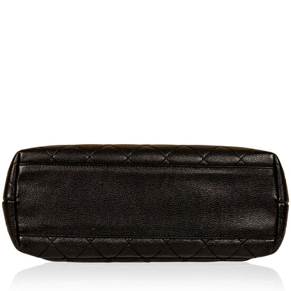 Chanel Kelly Caviar Black Shoulder Bag