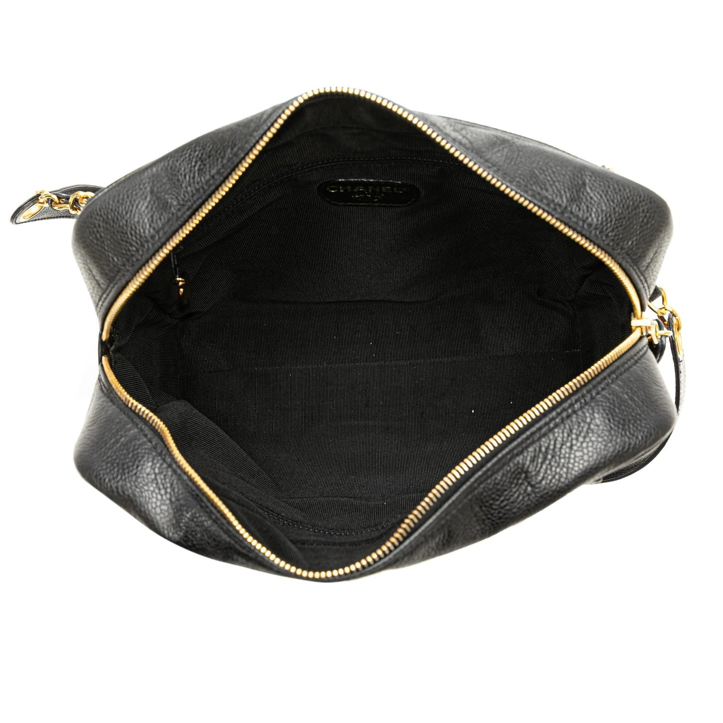 Chanel Triple Cc Caviar Shoulder Bag