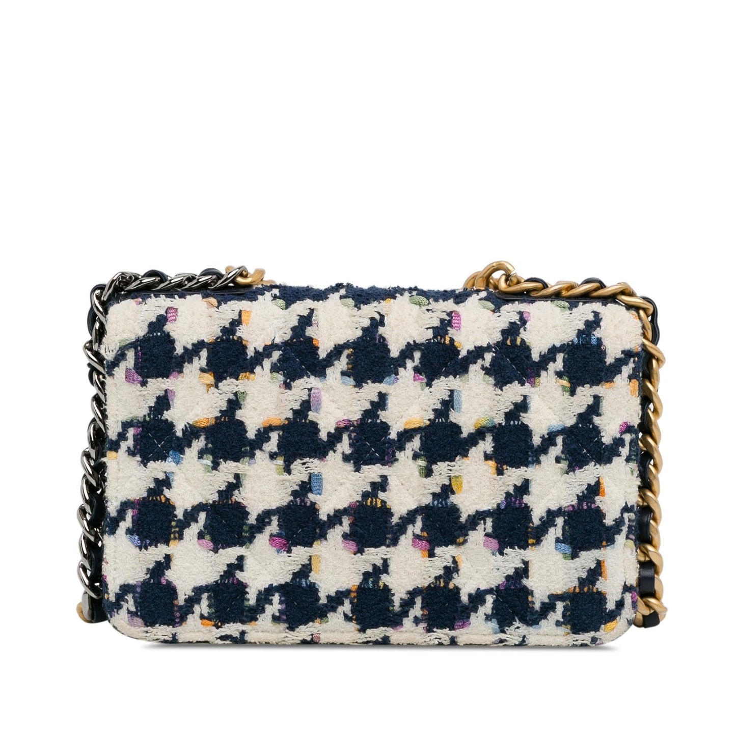Chanel Gabrielle Tweed White Crossbody
