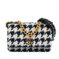 Chanel Gabrielle Tweed White Crossbody