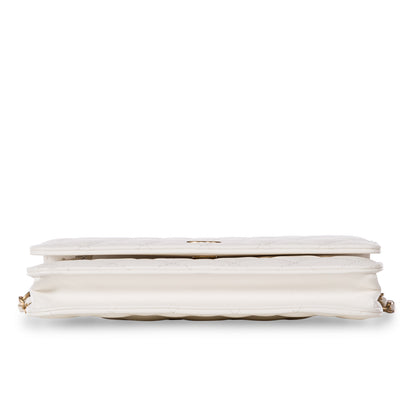 Chanel Fringed Wallet On Chain - Lambskin
