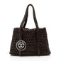 Chanel Wrinkled Lambskin Hidden Chain Tote