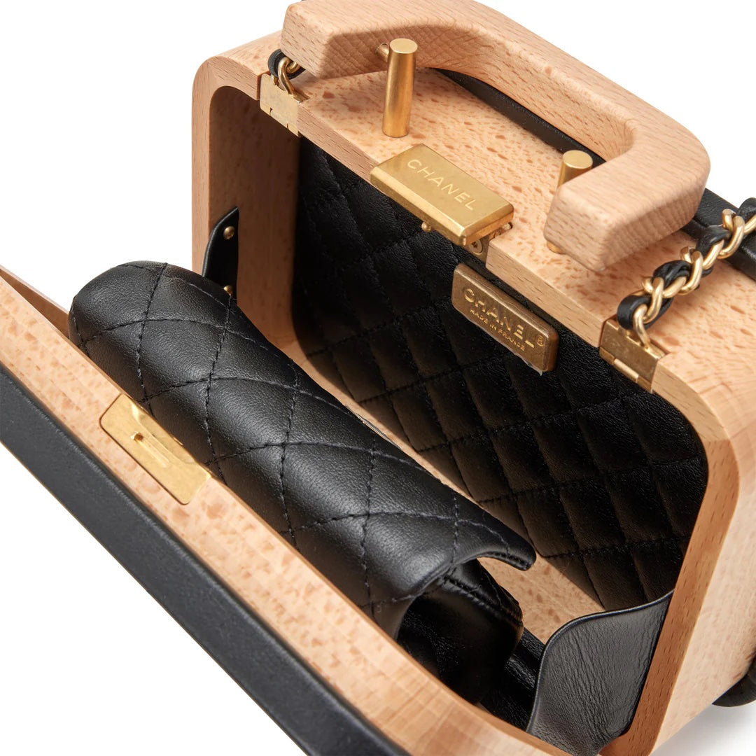 Chanel Vanity Lambskin Shoulder Bag