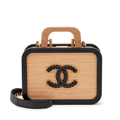 Chanel Vanity Lambskin Shoulder Bag