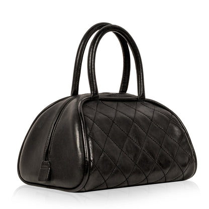 Chanel Luxury Lambskin Black Handbag Style 4