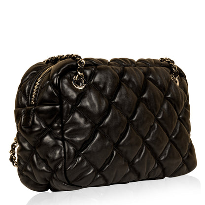 Chanel Timeless Lambskin Black Handbag Style 8
