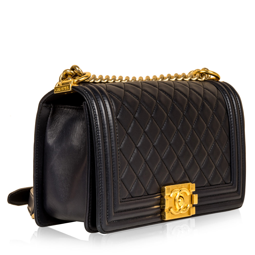Chanel Boy Bag - Medium - Lambskin
