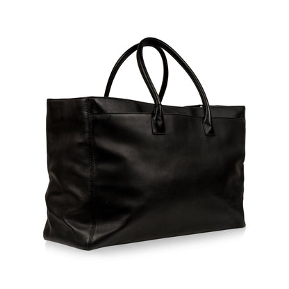 Chanel Timeless Leather Black Tote Bag