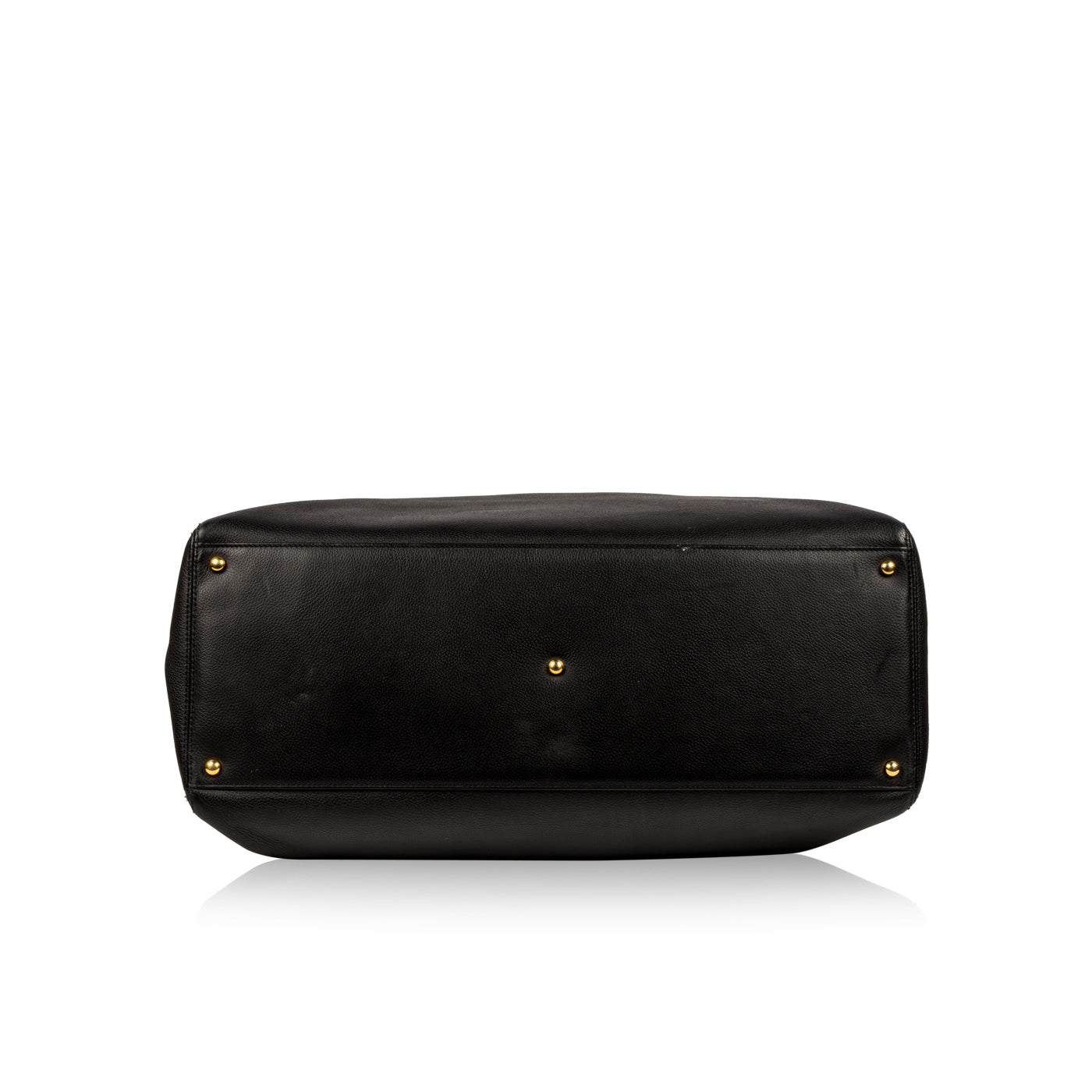 Chanel Timeless Leather Black Tote Bag