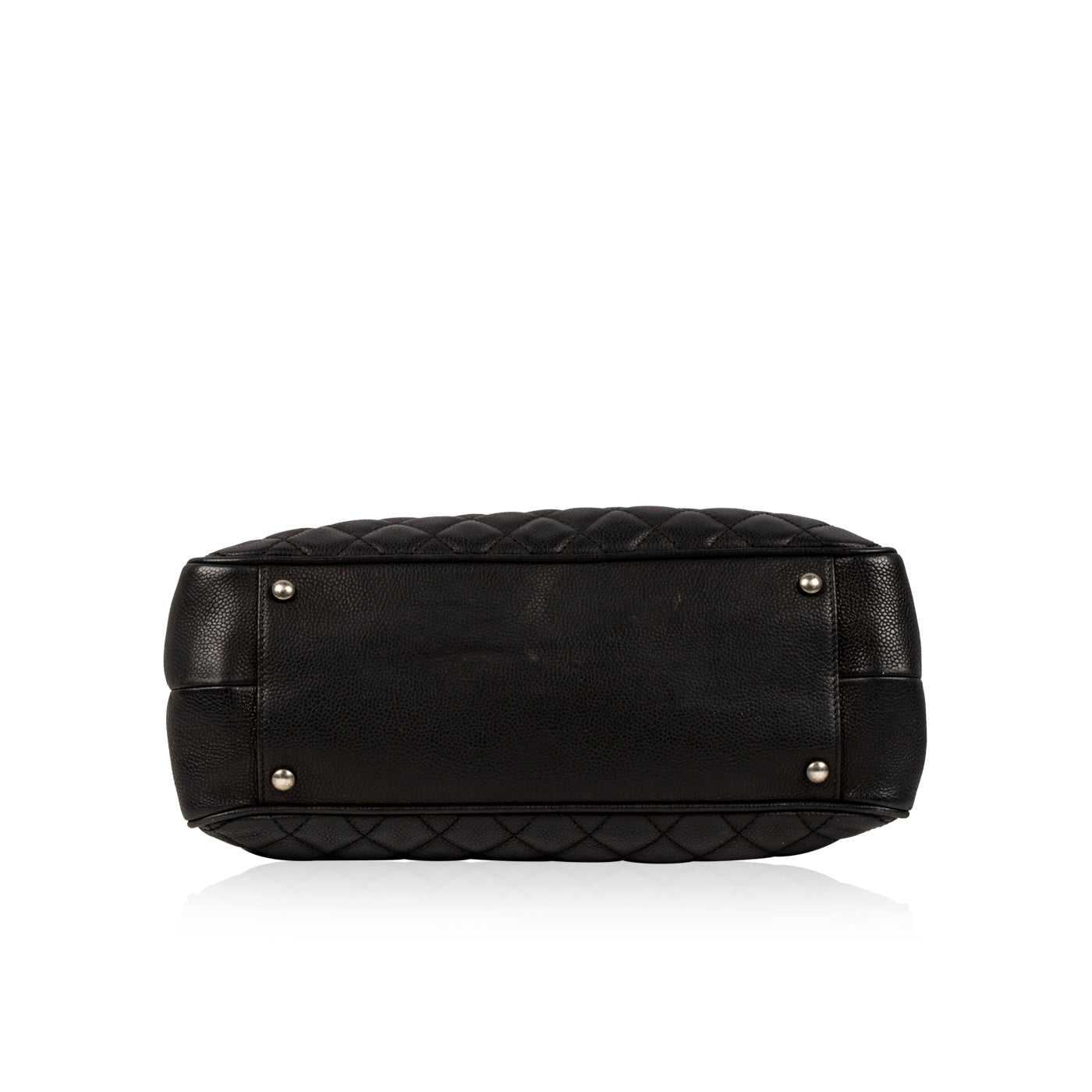 Chanel Shopping Tote Caviar Black Tote Bag
