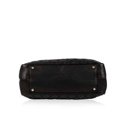 Chanel Shopping Tote Caviar Black Tote Bag