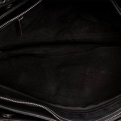 Chanel Chain Tote - Black - Caviar