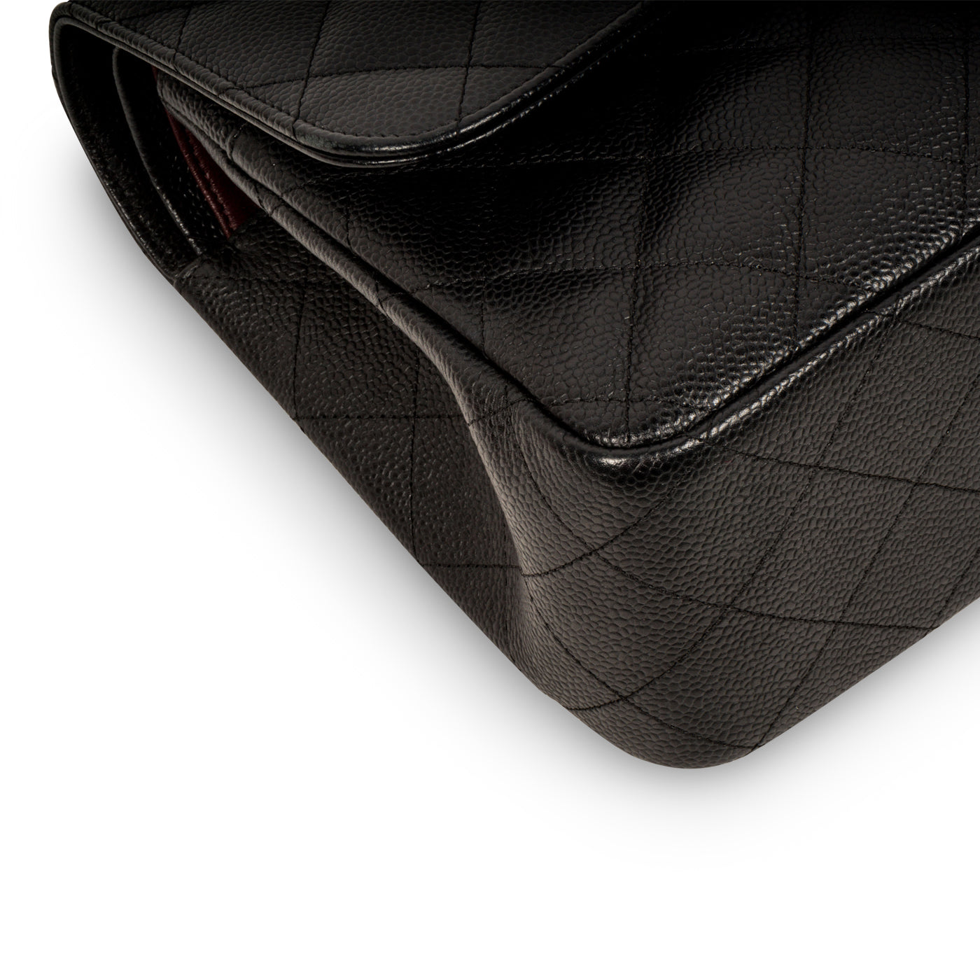 Chanel Classic Flap Caviar Black Shoulder Bag Style 53