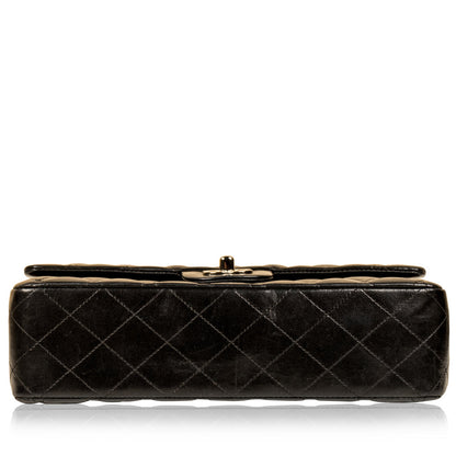 Chanel Classic Flap Lambskin Black Shoulder Bag Style 140