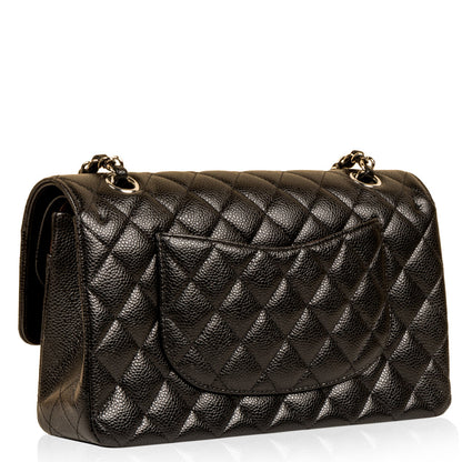 Chanel Classic Flap Caviar Black Shoulder Bag Style 92