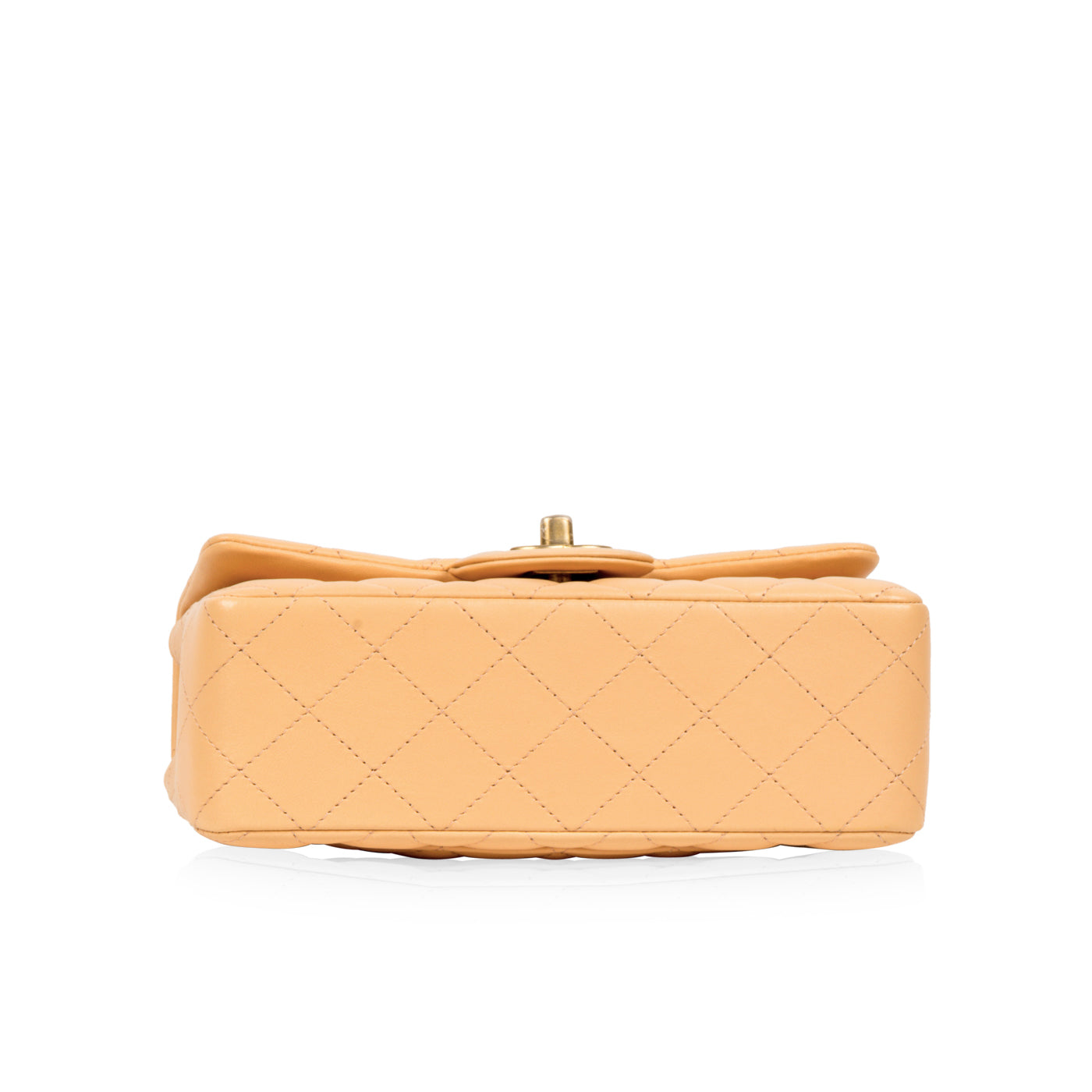 Chanel Classic Flap Lambskin Black Shoulder Bag Style 207