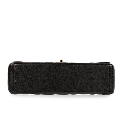 Chanel Classic Flap Bag Maxi - Caviar - Black - Ghw