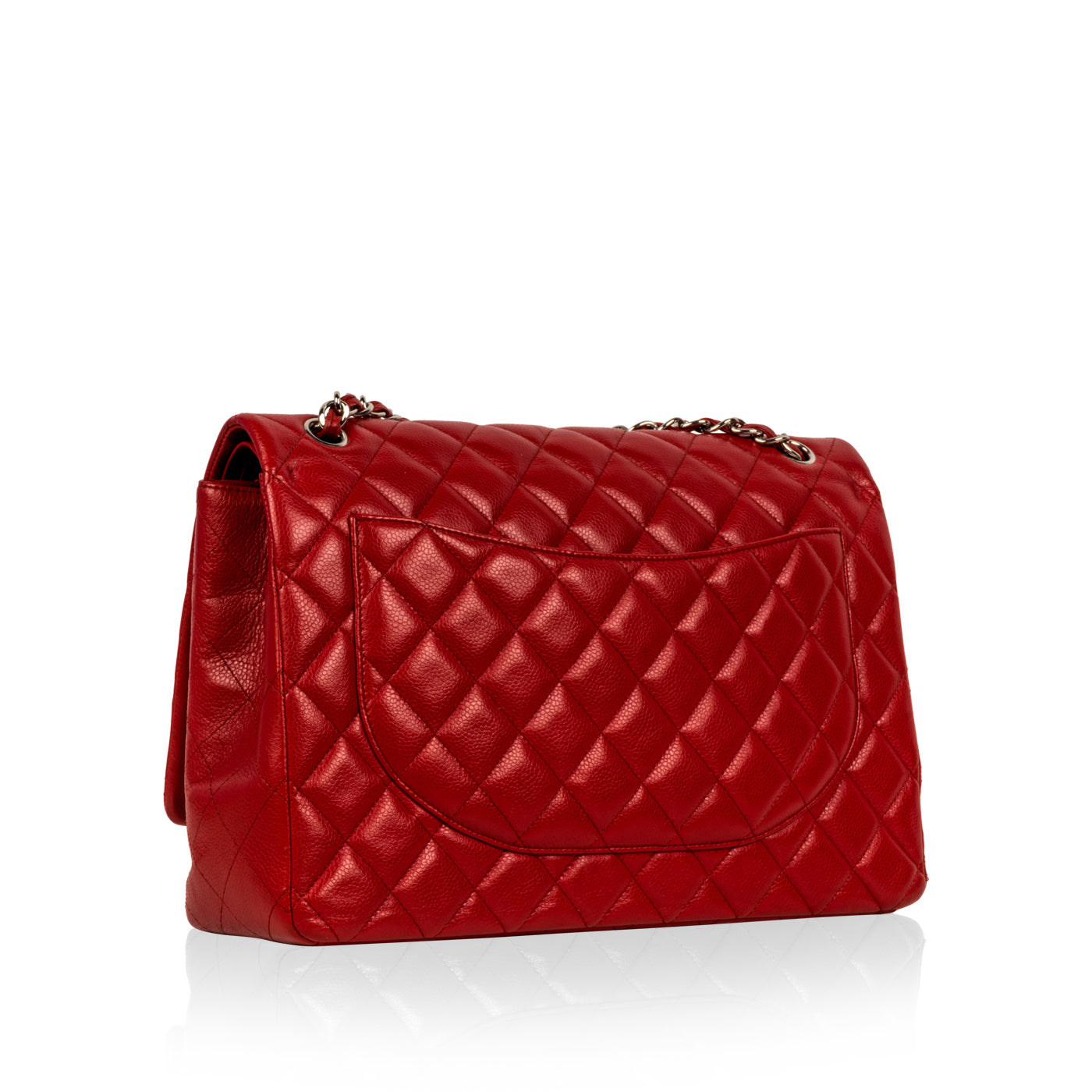 Chanel Classic Flap Caviar Black Shoulder Bag Style 55