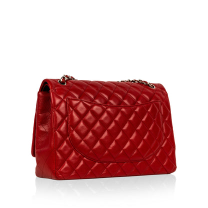 Chanel Classic Flap Caviar Black Shoulder Bag Style 55