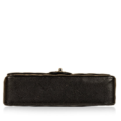 Chanel Classic Flap Caviar Black Shoulder Bag Style 90