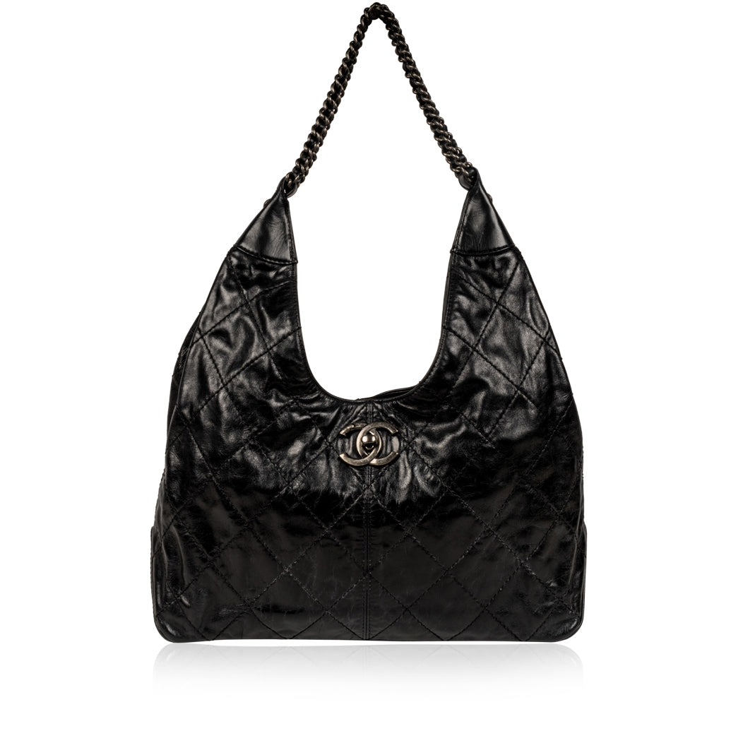 Chanel Timeless Calfskin Black Handbag Calfskin