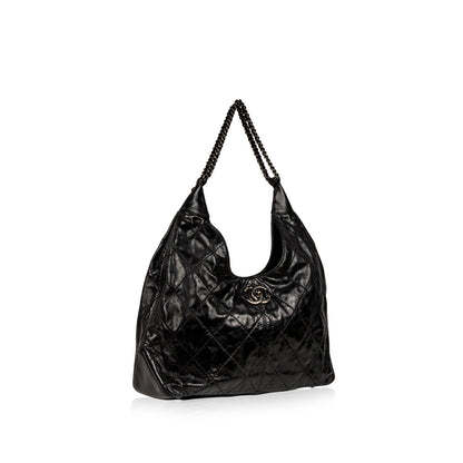 Chanel Timeless Calfskin Black Handbag Calfskin