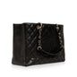 Chanel Timeless Caviar Black Tote Bag Style 38