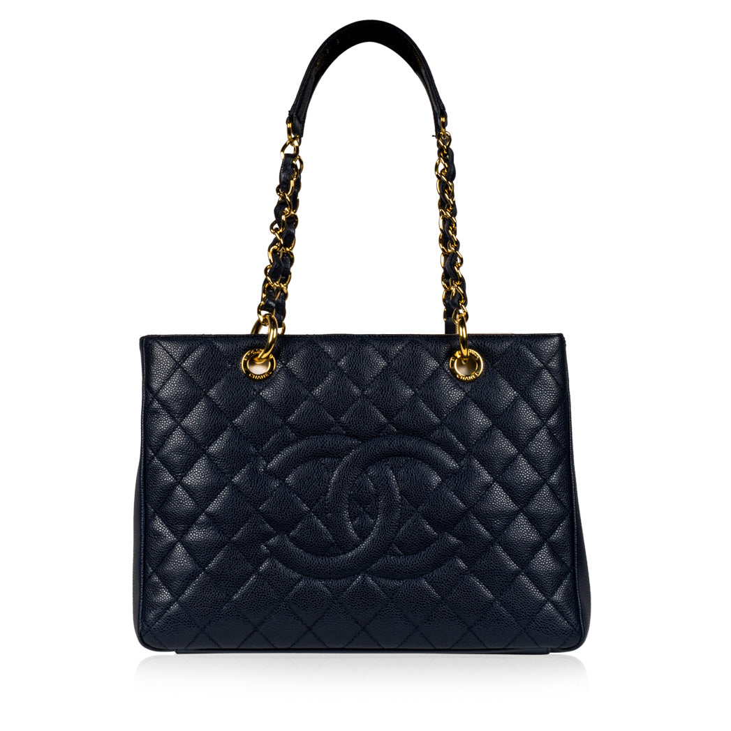 Chanel Timeless Caviar Gold Tote Bag Style 3
