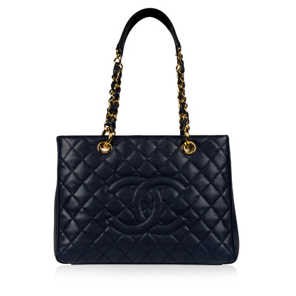 Chanel Timeless Caviar Gold Tote Bag Style 3