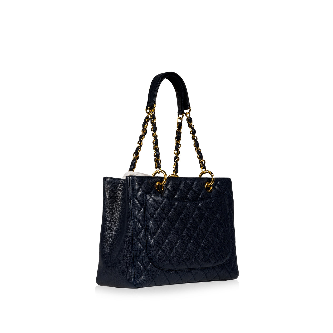 Chanel Timeless Caviar Gold Tote Bag Style 3