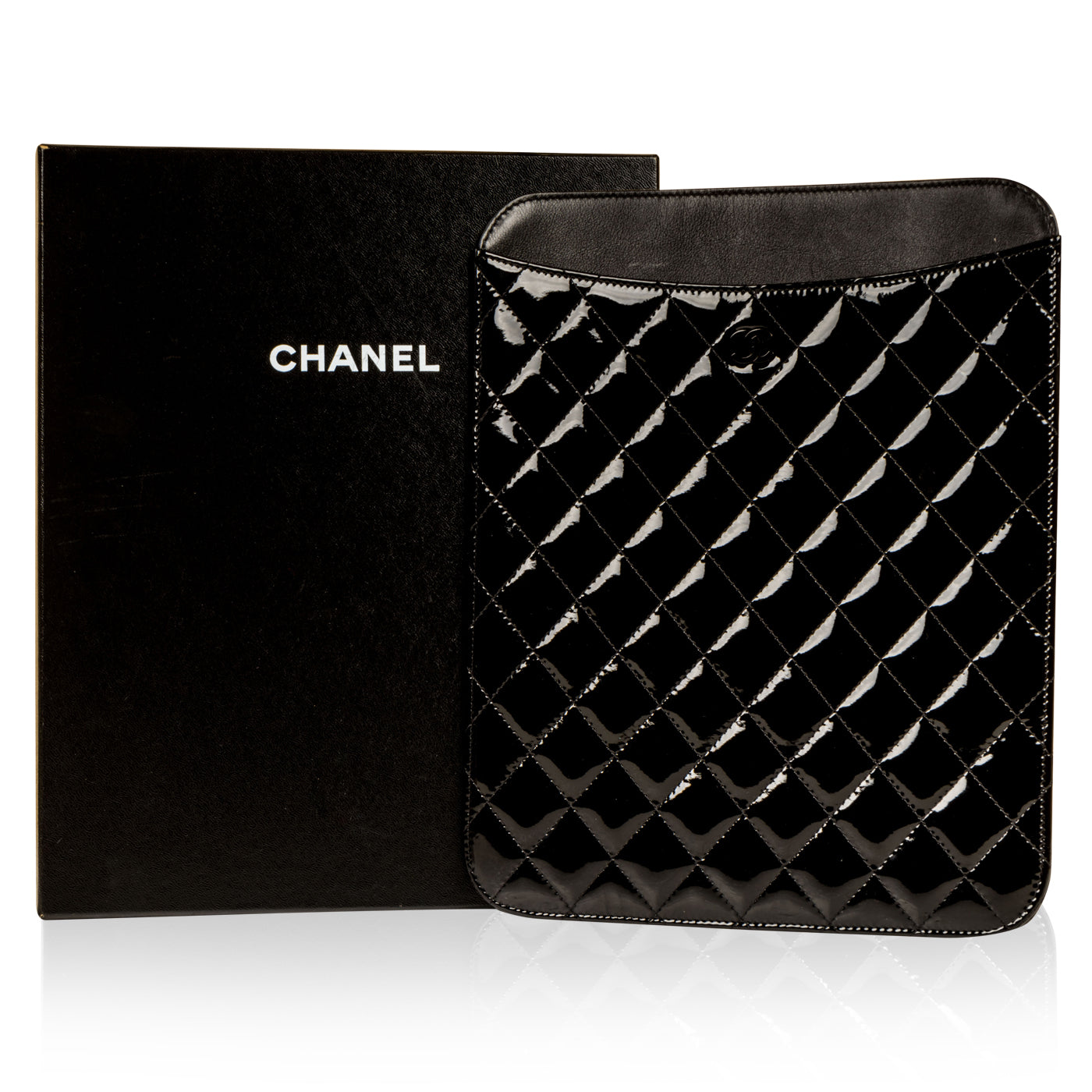 Chanel Luxury Caviar Black Clutch