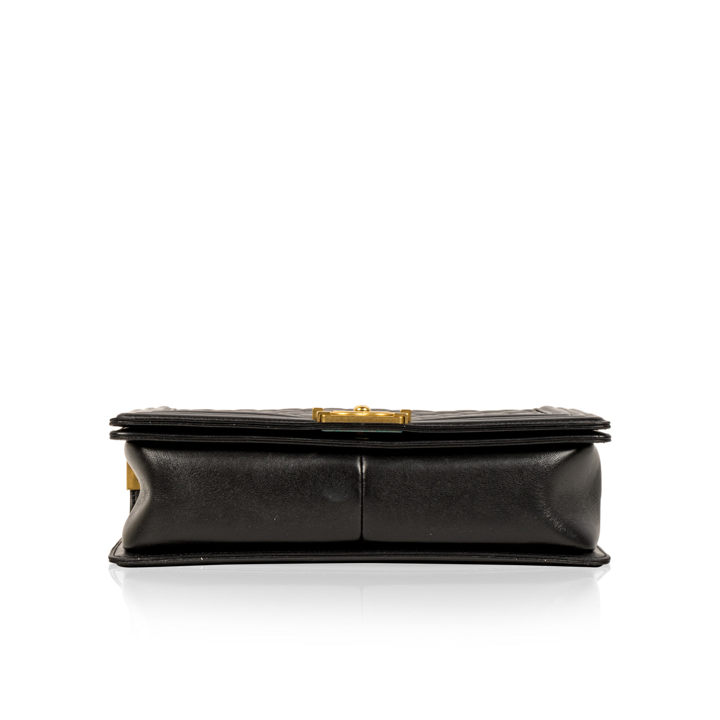 Chanel Boy Bag Lambskin Black Shoulder Bag Style 63