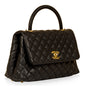 Chanel Coco Handle Flap Bag - Lizard Handle