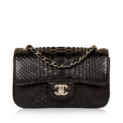 Chanel Classic Flap Leather Black Shoulder Bag Style 6