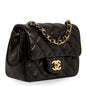 Chanel Classic Flap Lambskin Black Shoulder Bag Style 250